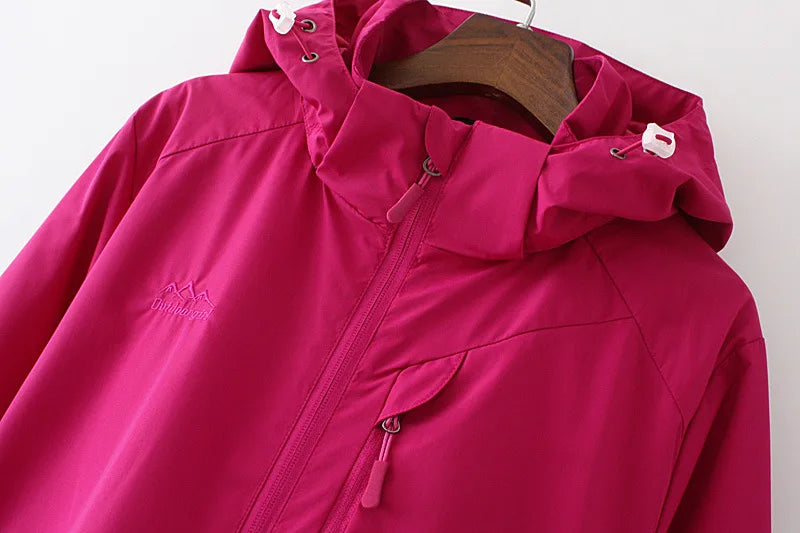 Outdoor Jacket for Ladies 2XL - 5XL.  Beautifully tailored with lining.  Hooded