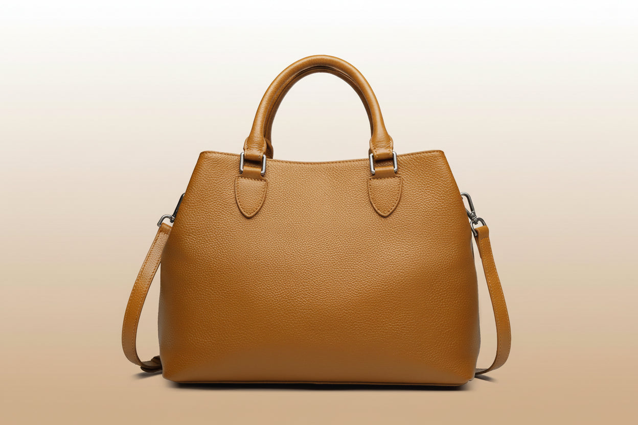 Versatile Genuine Leather Tote Bag. Unisex. Perfect for your Workday