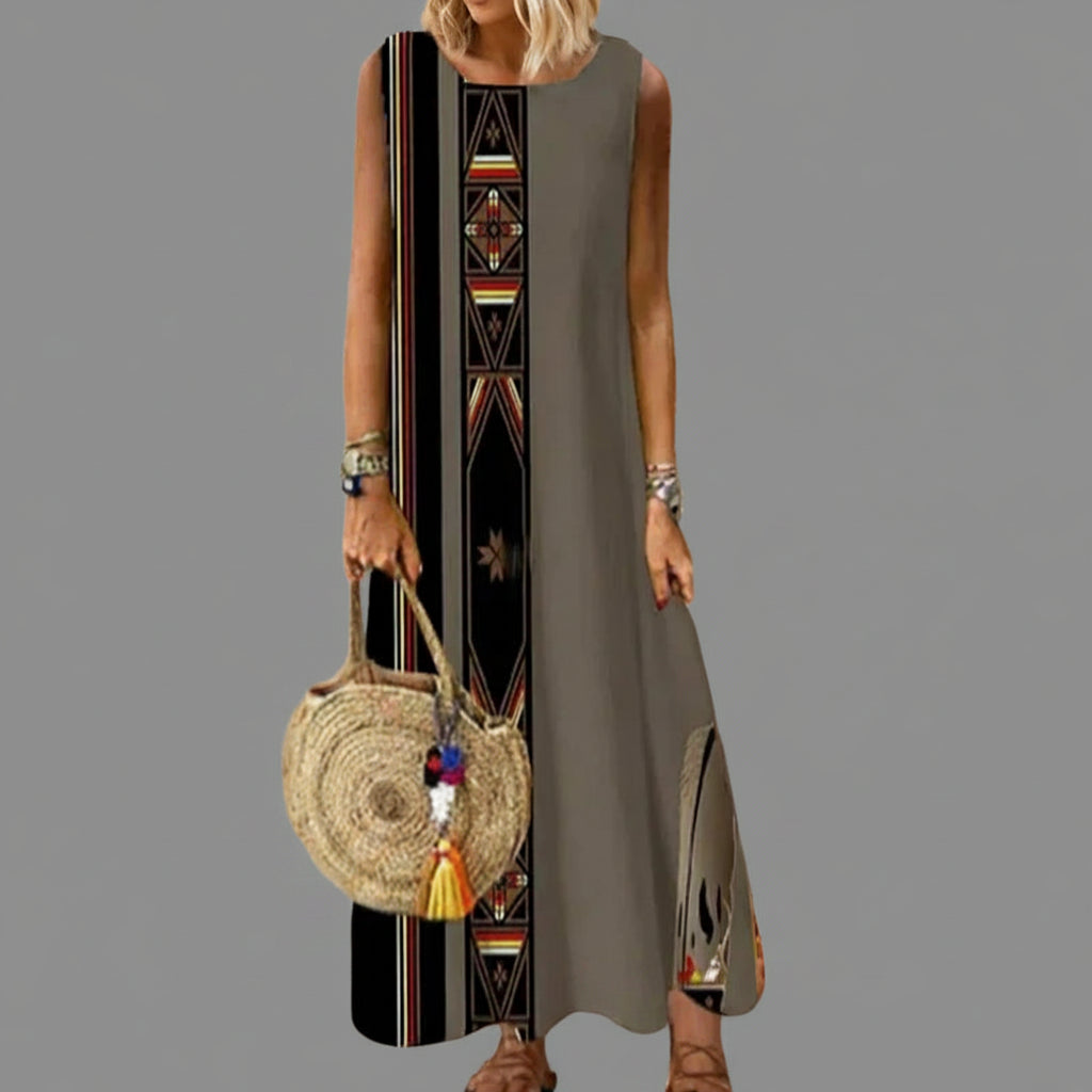 Versatile Printed Summer Dress for Everyday Wear