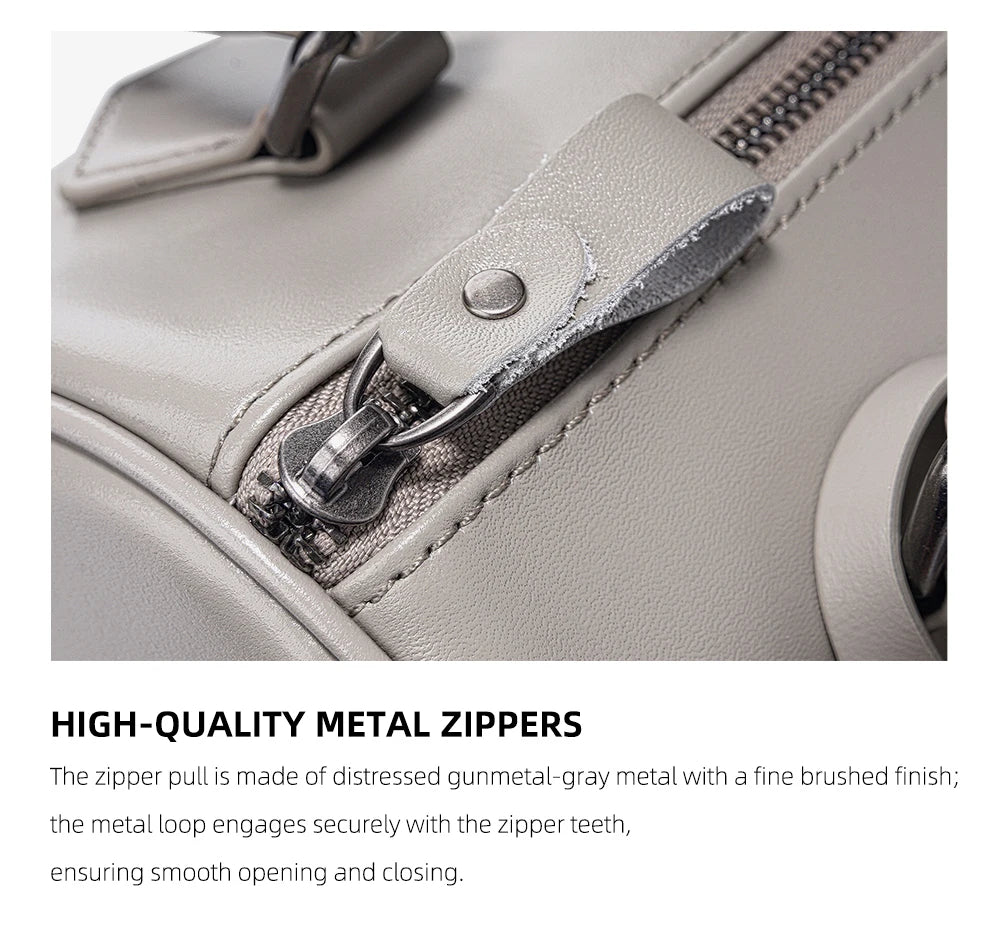 All Season Premium Leather Bag.  Large Capacity