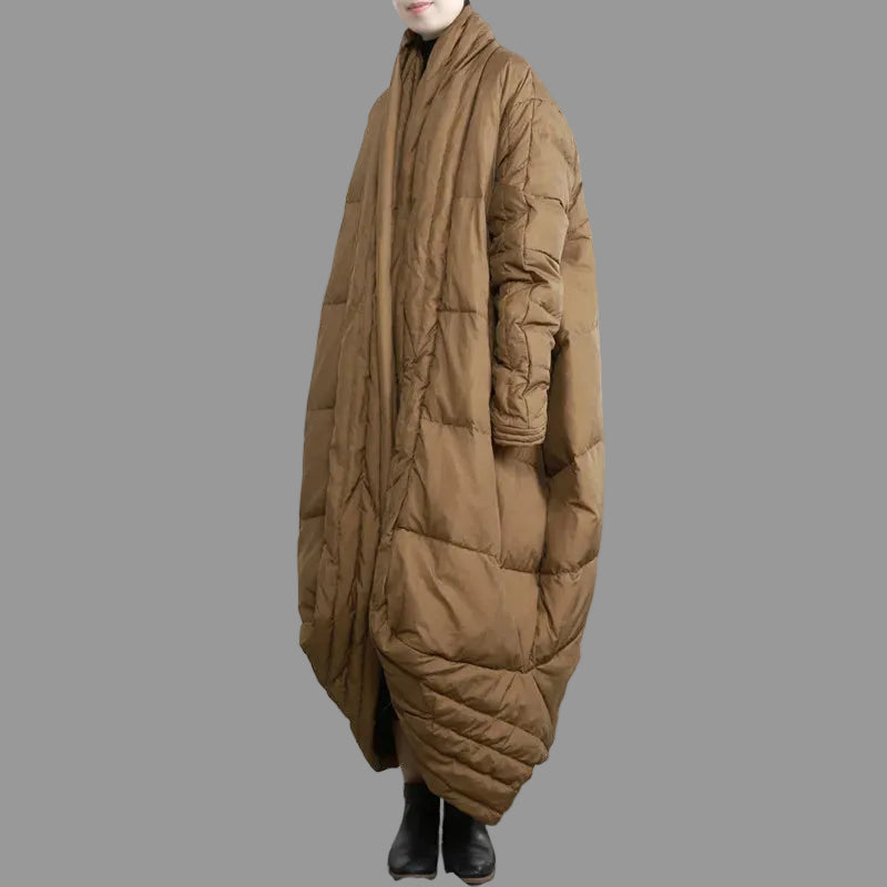 Women's Long Quilted Down Coat