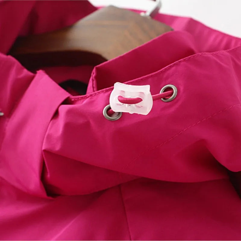 Outdoor Jacket for Ladies 2XL - 5XL.  Beautifully tailored with lining.  Hooded