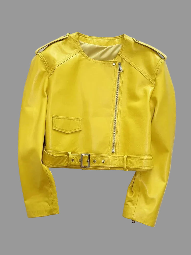 Premium Soft Leather Motorcycle Jacket