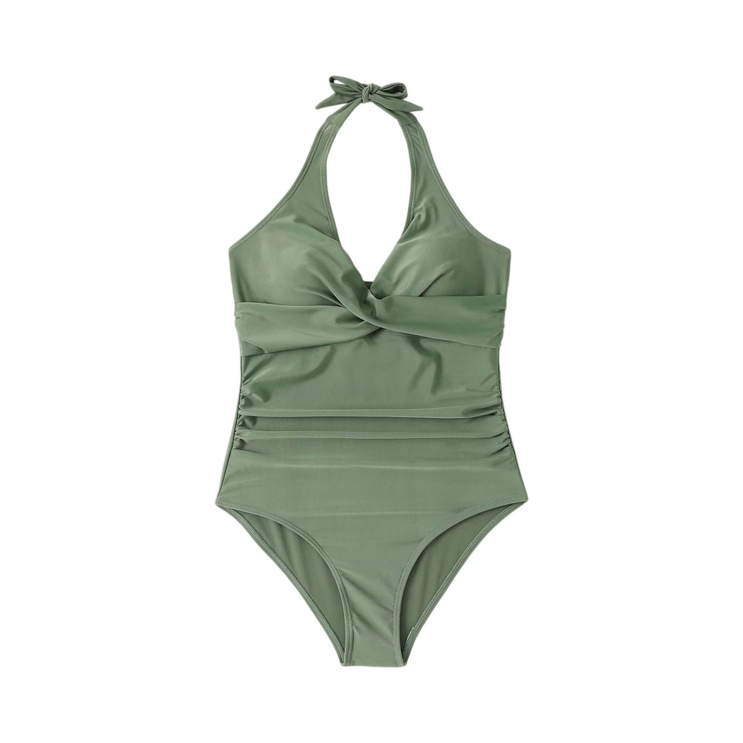 Vibrant Tummy‑Control One‑Piece Swimsuit