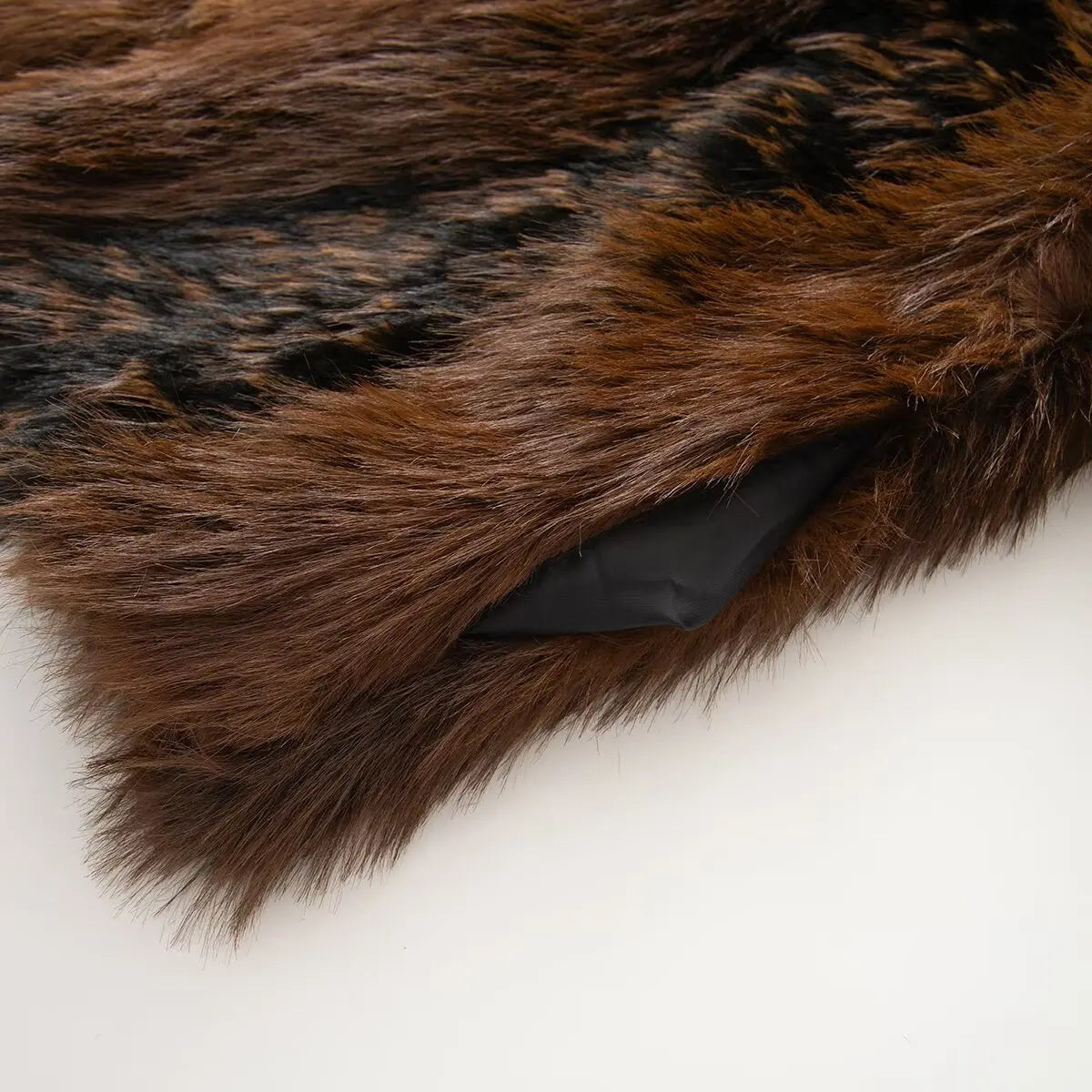 Stylish Faux Fur Jacket. Lined and Warm