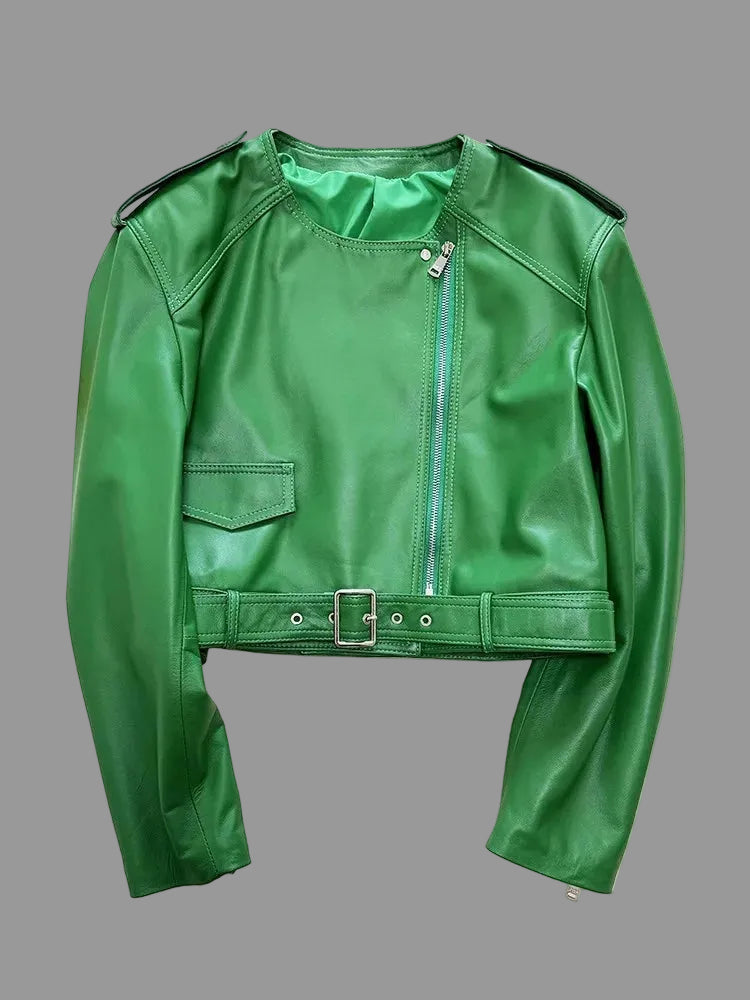 Premium Soft Leather Motorcycle Jacket