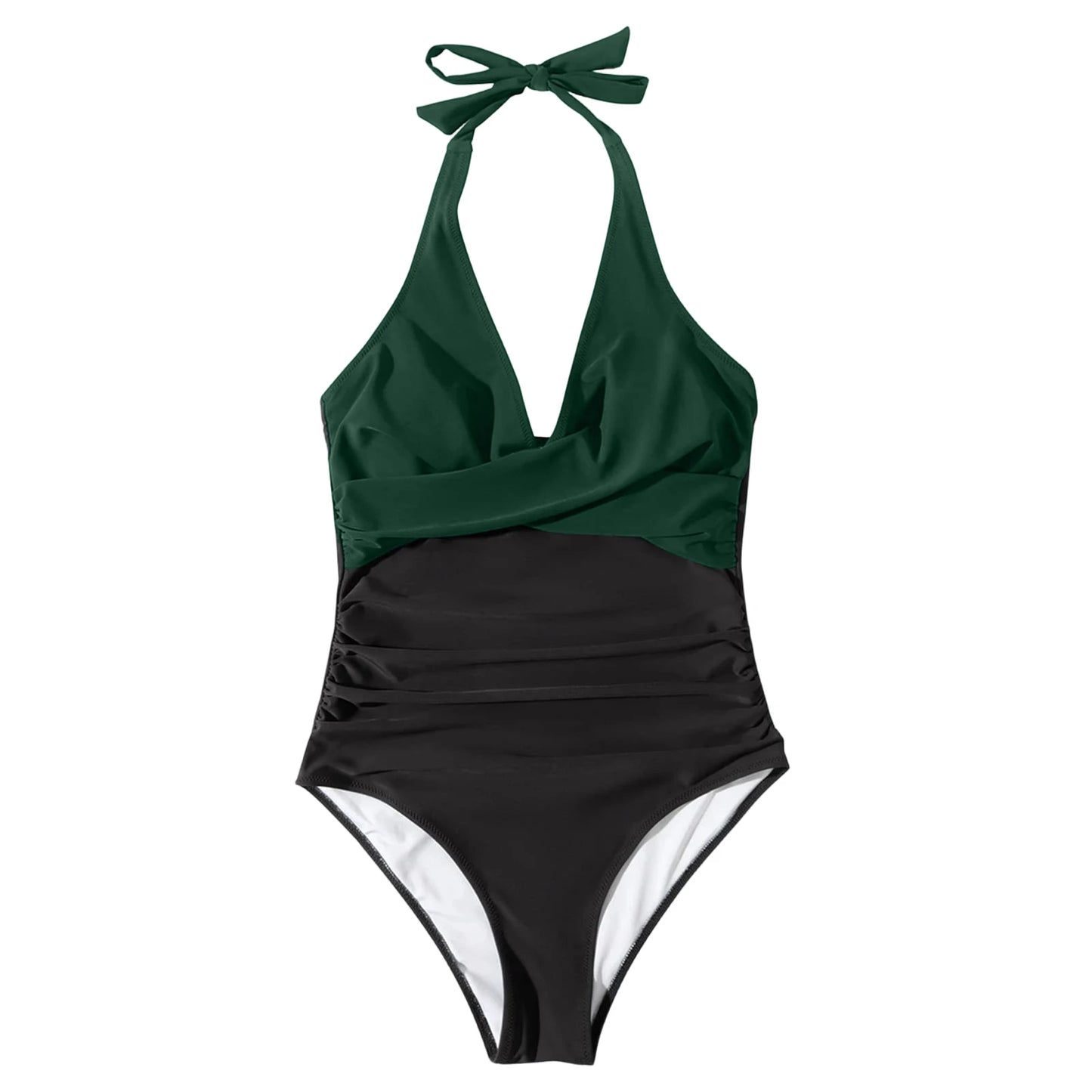 Vibrant Tummy‑Control One‑Piece Swimsuit