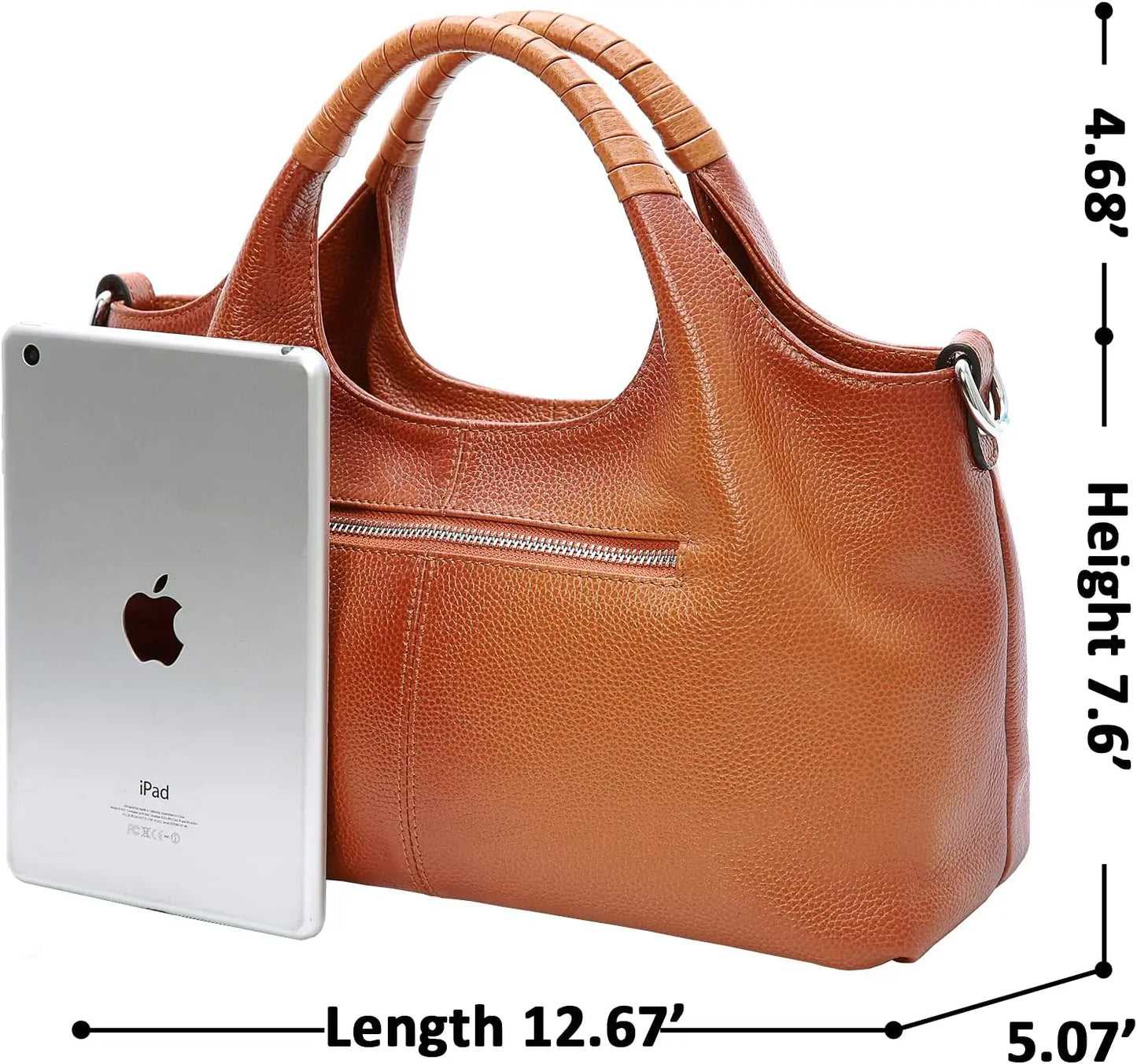 Genuine Leather Multi‑Wear Bag