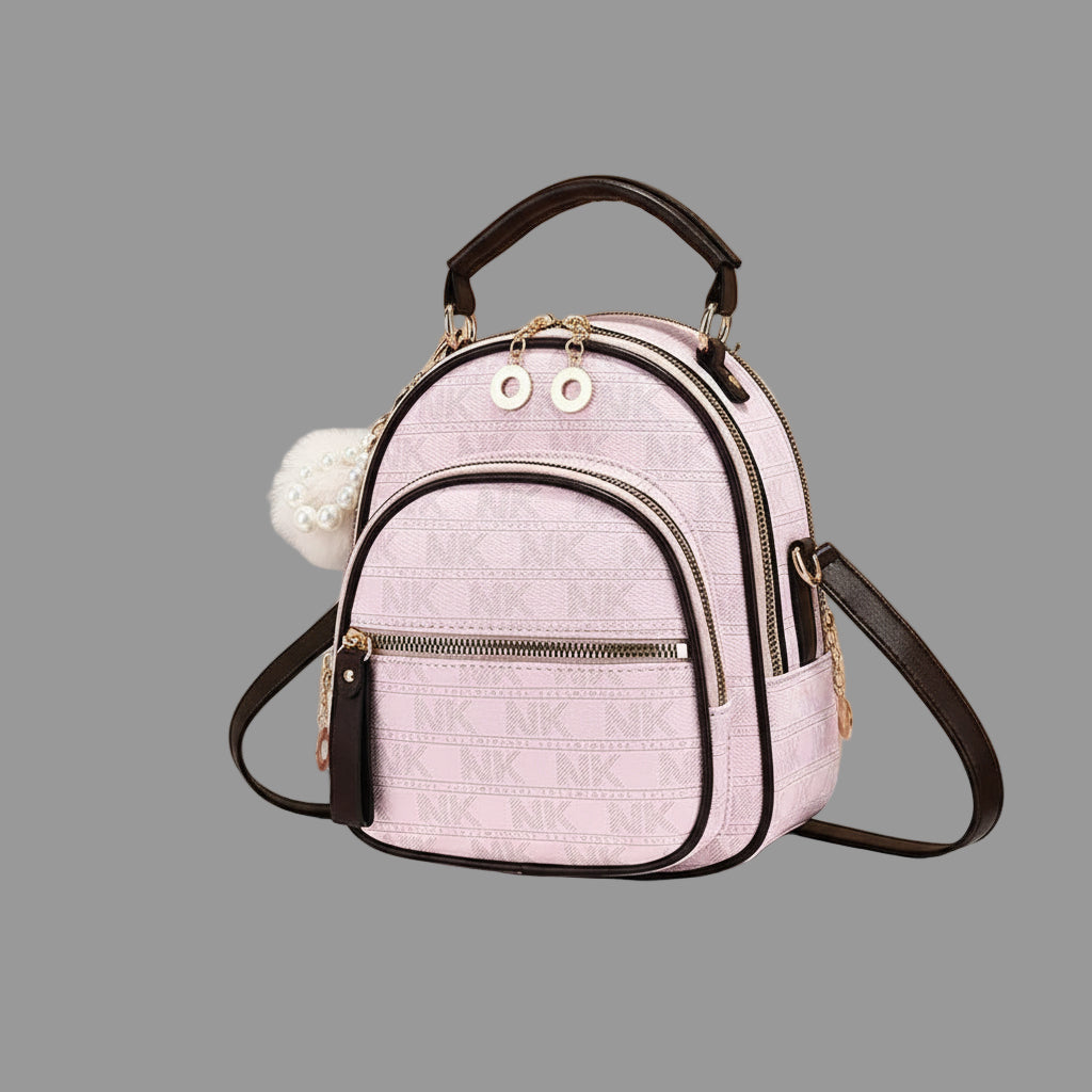 Embossed Statement Backpack. Versatile, Functional and Stylish