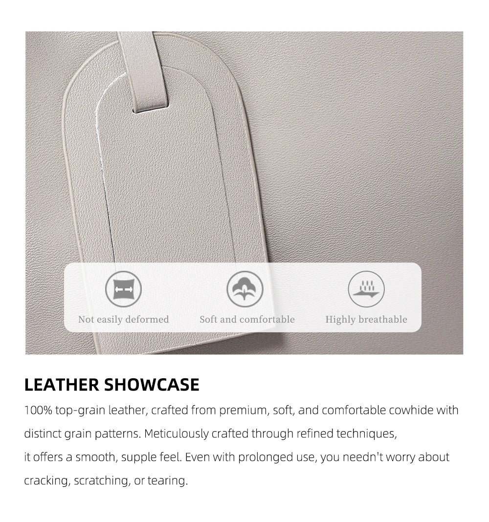 All Season Premium Leather Bag.  Large Capacity
