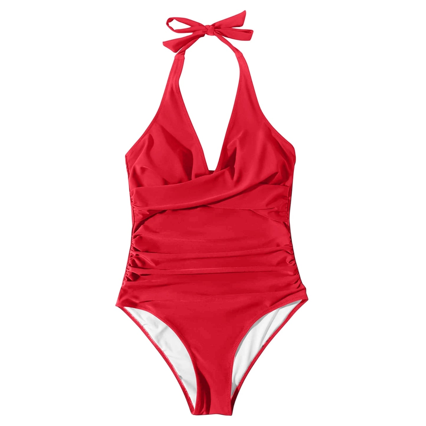 Vibrant Tummy‑Control One‑Piece Swimsuit