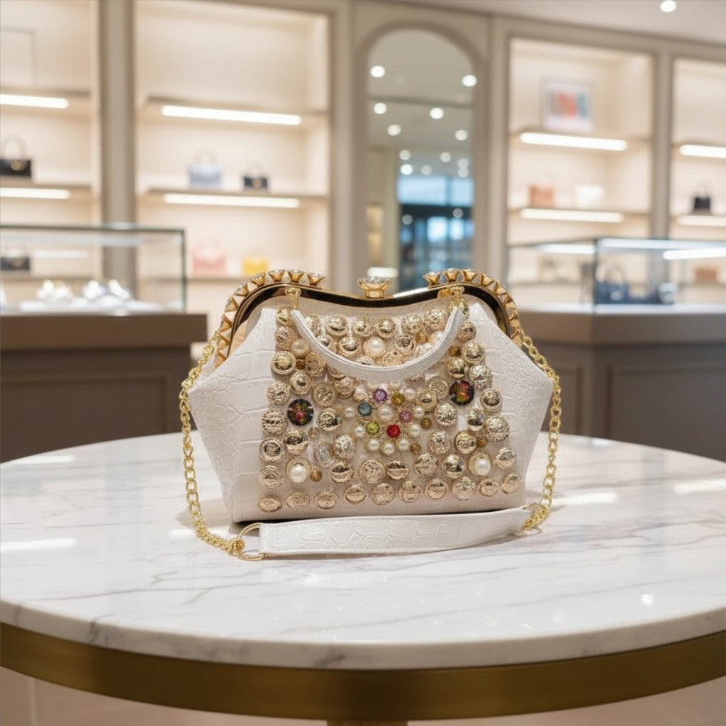 Sleek Evening Purse. Compact and Elegant